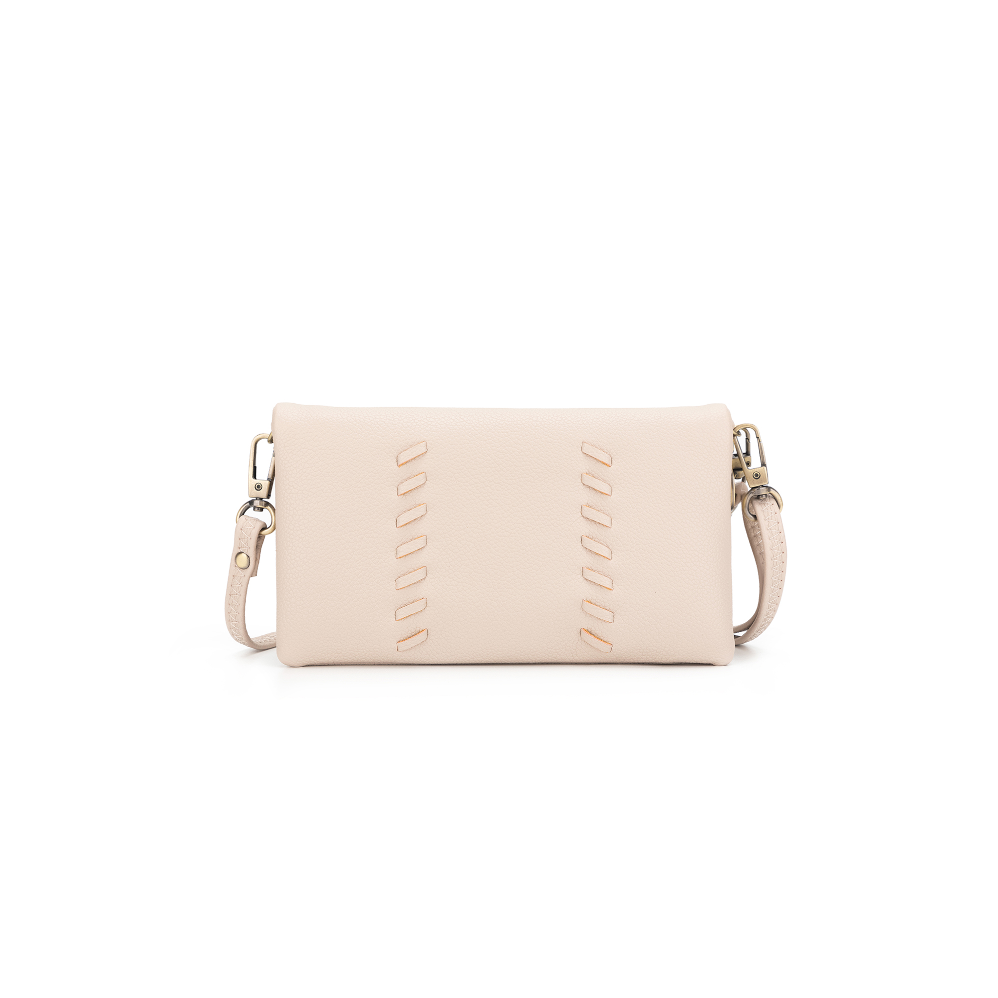 Sky Oatmeal Crossbody Phone Wallet for wholesale by BLACK CAVIAR DESIGNS