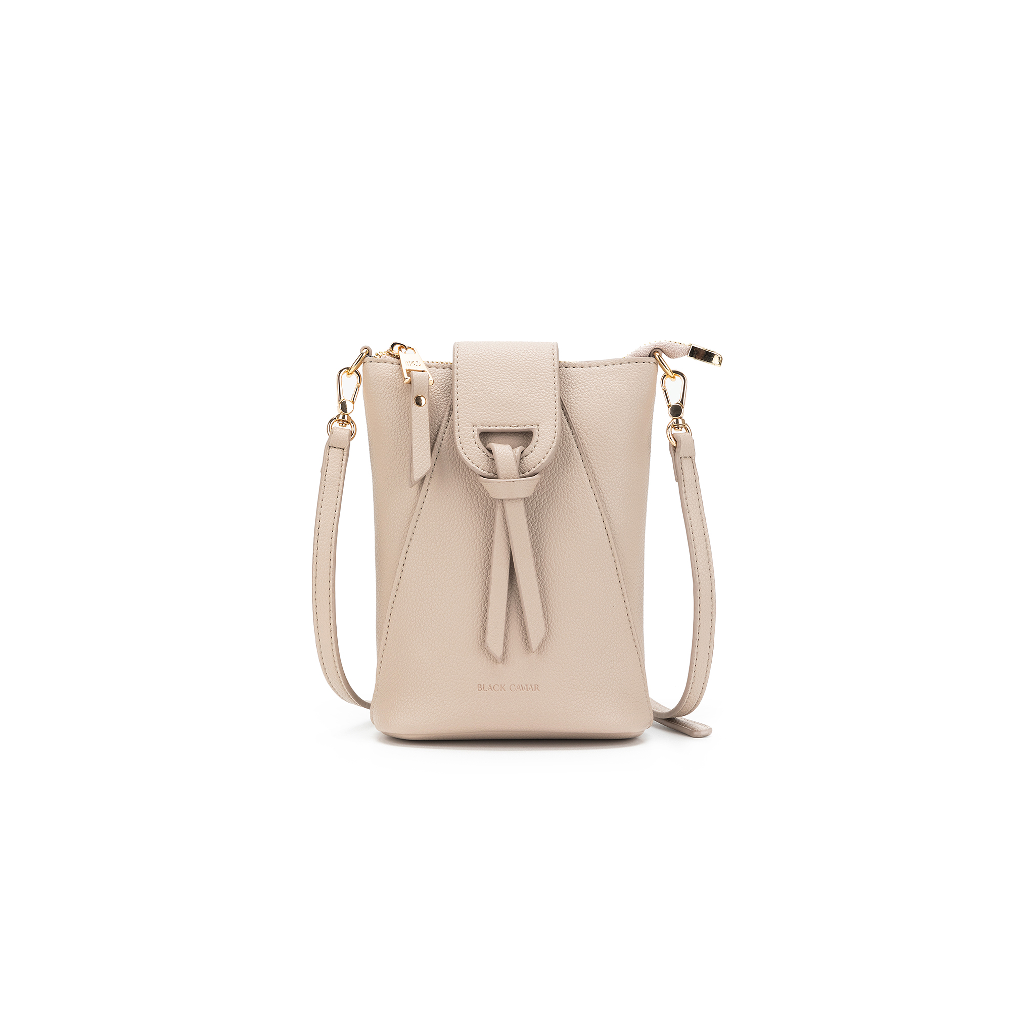 Lainey Oatmeal Phone Crossbody Bag for wholesale by BLACK CAVIAR DESIGNS