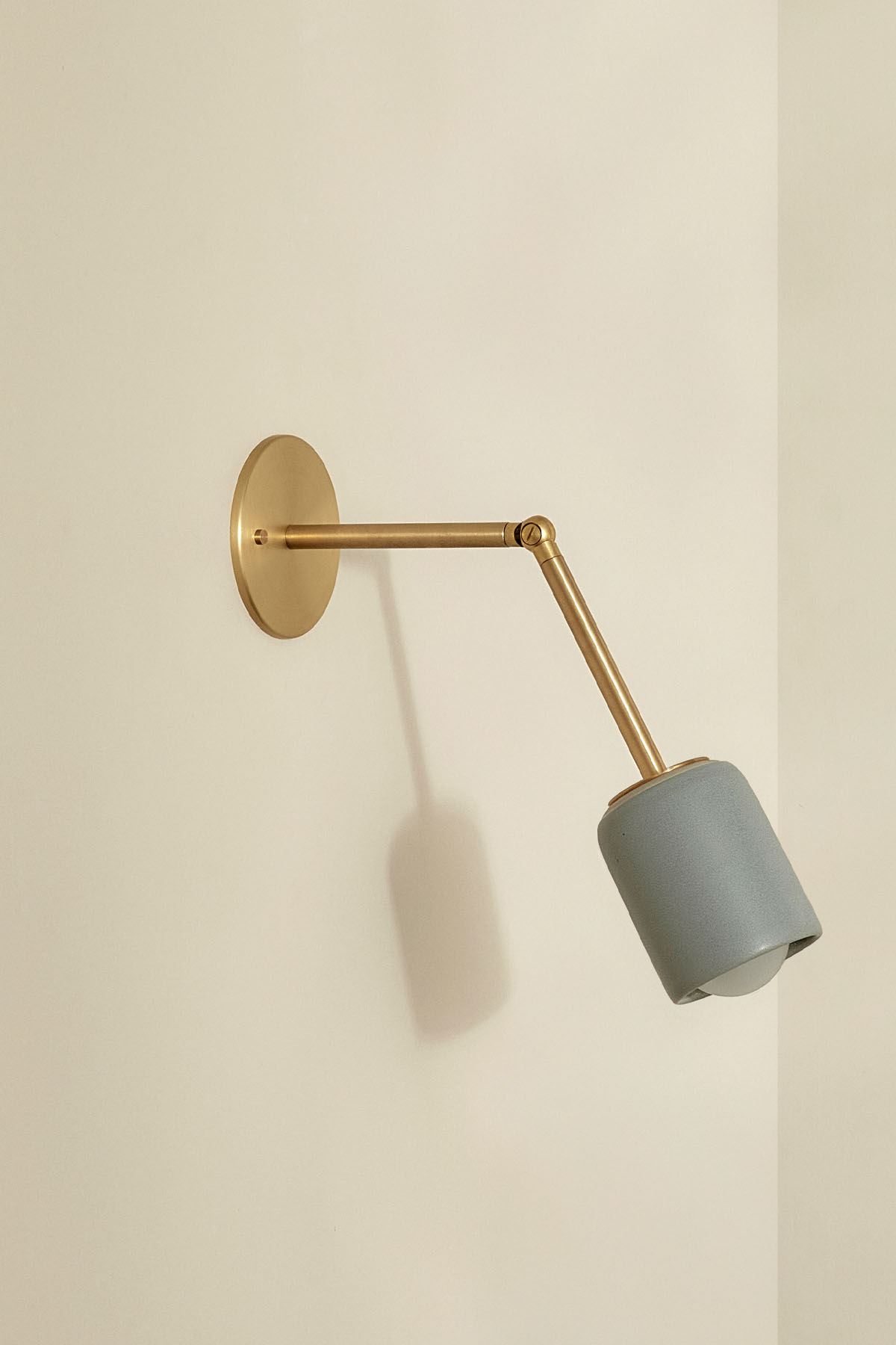 Terra 1 Long Wall Light Fog, Brass, IP44