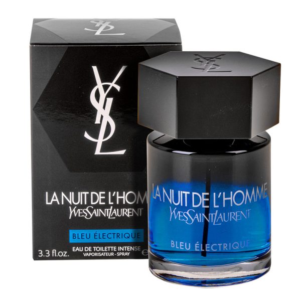 Yves SAINT Laurent La Nuit De L'Homme Bleu Electrique Men EDT 100ml / 3.4 Fl. Oz