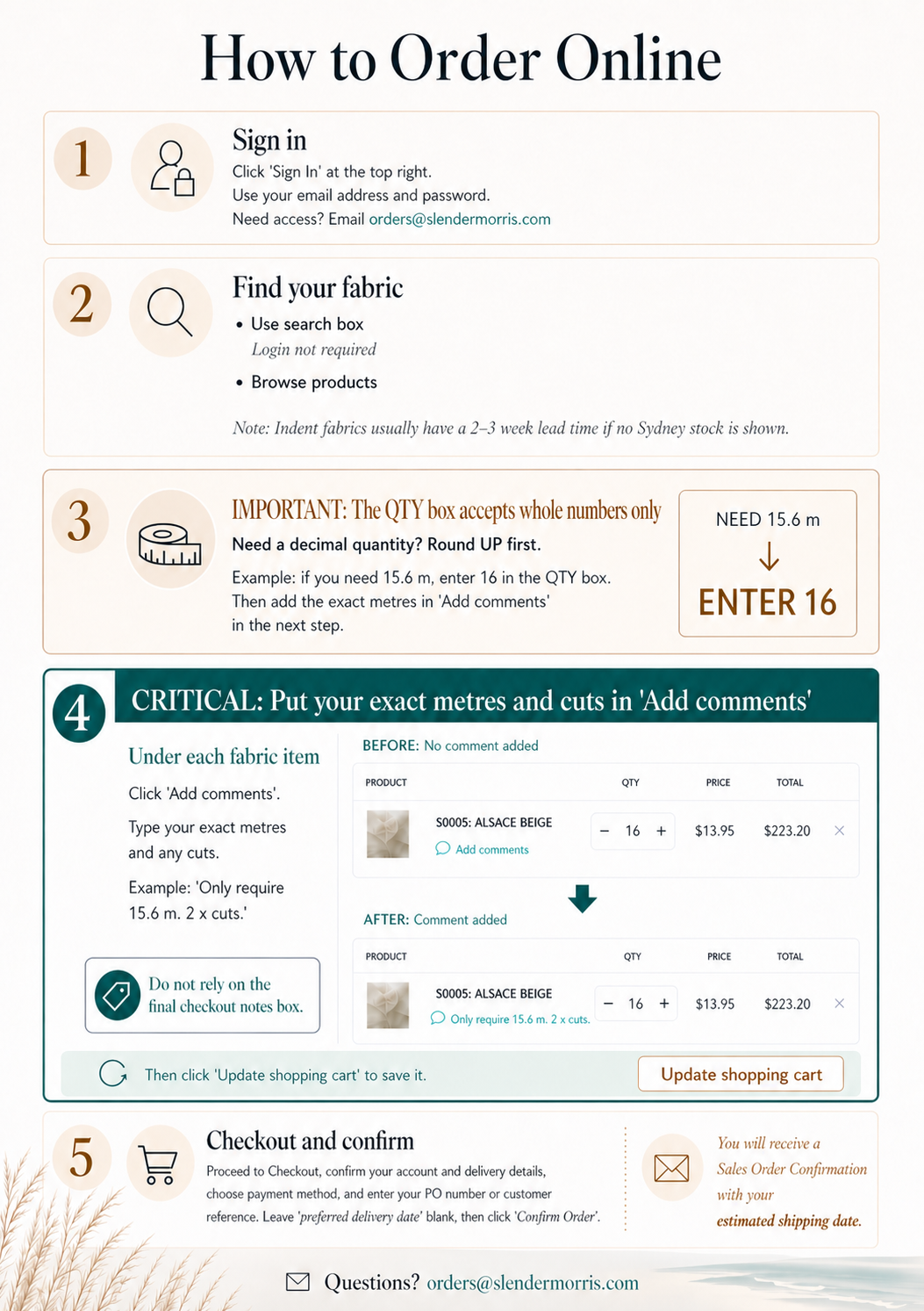Slender Morris &ndash; Effortless Online Ordering Guide